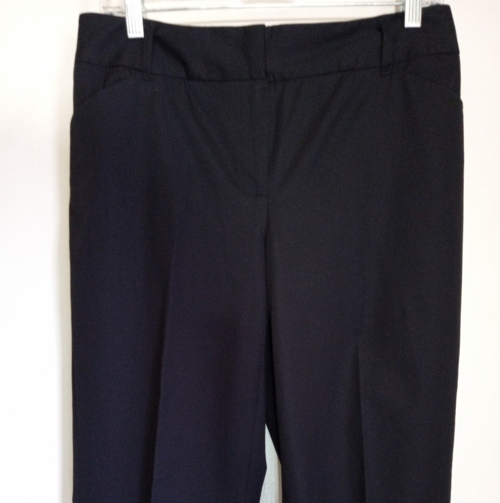 Charter Club black Alison fit ankle length pants women size 4